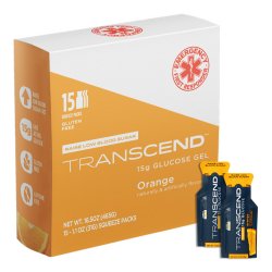 Transcend™ Glucose Supplement, Orange Flavor