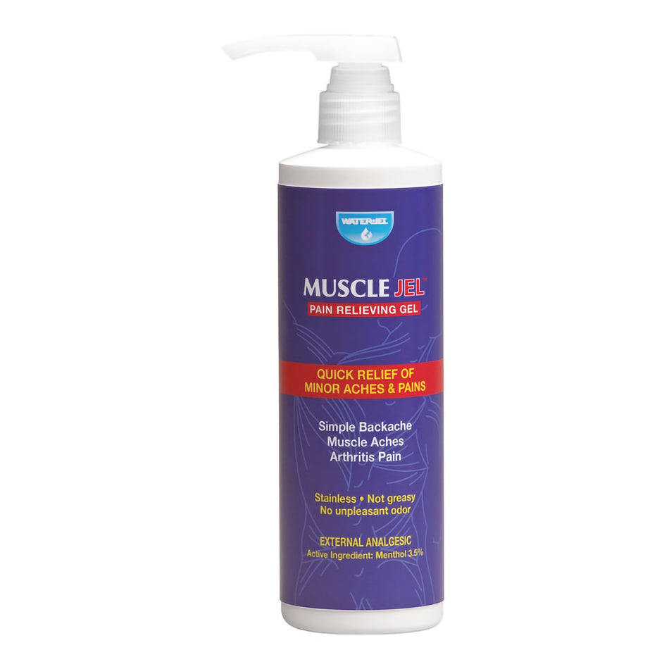 Muscle Jel Menthol Topical Pain Relief-Topical Pain Relief Muscle Jel 3.5% Strength Menthol Topical Gel 32 oz.