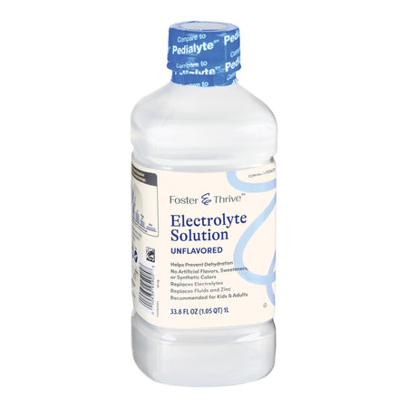 Foster & Thrive Oral Electrolyte Solution, 33.8-ounce bottle-Oral Electrolyte Solution Foster & Thrive Unflavored 33.8 oz. Electrolyte