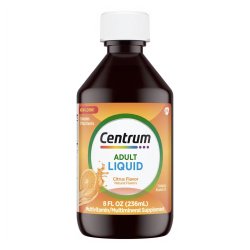 Multivitamin Supplement with Minerals Centrum® Liquid Vitamin A / Ascorbic Acid / Vitamin D / Vitamin E 1,300 IU - 60 mg - 400 IU - 30 IU Strength Liquid 8 oz. Citrus Flavor