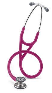 3M Littmann Cardiology IV Cardiology Stethoscope-Cardiology Stethoscope 3M Littmann Cardiology IV Raspberry 1-Tube 27 Inch Tube Convertible Chestpiece