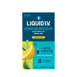 Oral Electrolyte Solution Liquid I.V. Hydration Multiplier® Lemon Lime Flavor 0.56 oz.