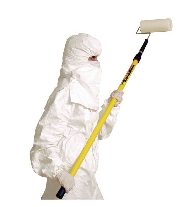 Poly Tack Mop Head-Cleanroom Tacky Roller PolyTack White Foam Disposable