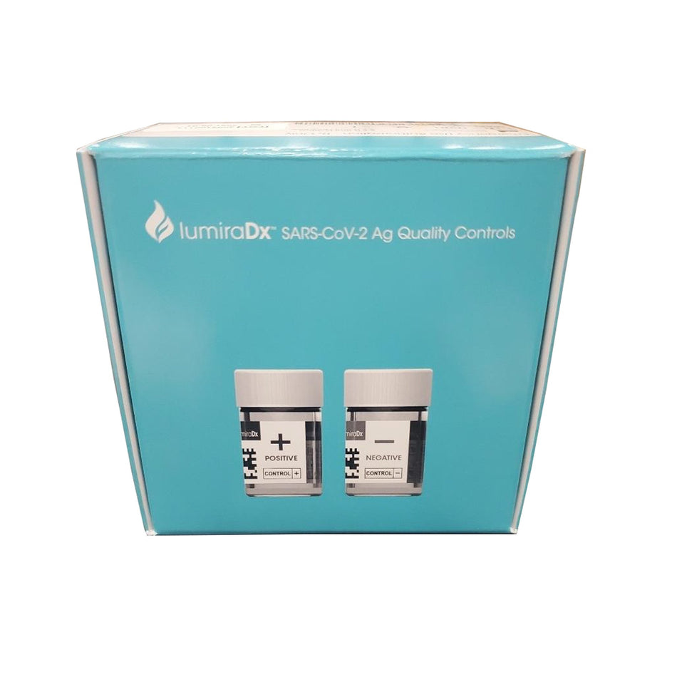 LumiraDx Control Set for use with LumiraDx Instrument and LumiraDx SARS-CoV-2 Ag Test-Immunoassay Control Set LumiraDx SARS-CoV-2 Ag Positive Level / Negative Level 4 X 0.5 mL