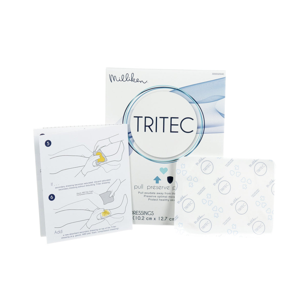 Tritec Contact Layer Wound Dressing, 4 x 5 Inch-Wound Contact Layer Dressing Tritec 4 X 5 Inch Sterile