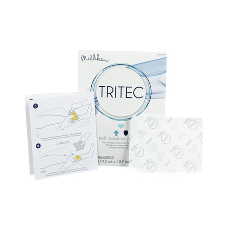 Tritec Contact Layer Wound Dressing, 4 x 5 Inch-Wound Contact Layer Dressing Tritec 4 X 5 Inch Sterile