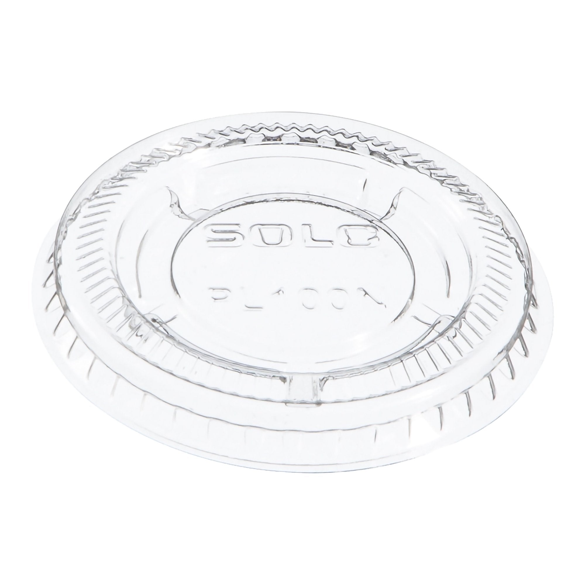 Dart Solo Portion Cup Lid-Portion Cup Lid Dart Solo Clear Plastic Disposable