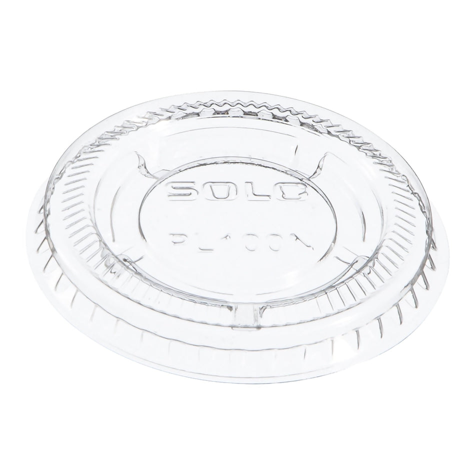 Dart Solo Portion Cup Lid-Portion Cup Lid Dart Solo Clear Plastic Disposable