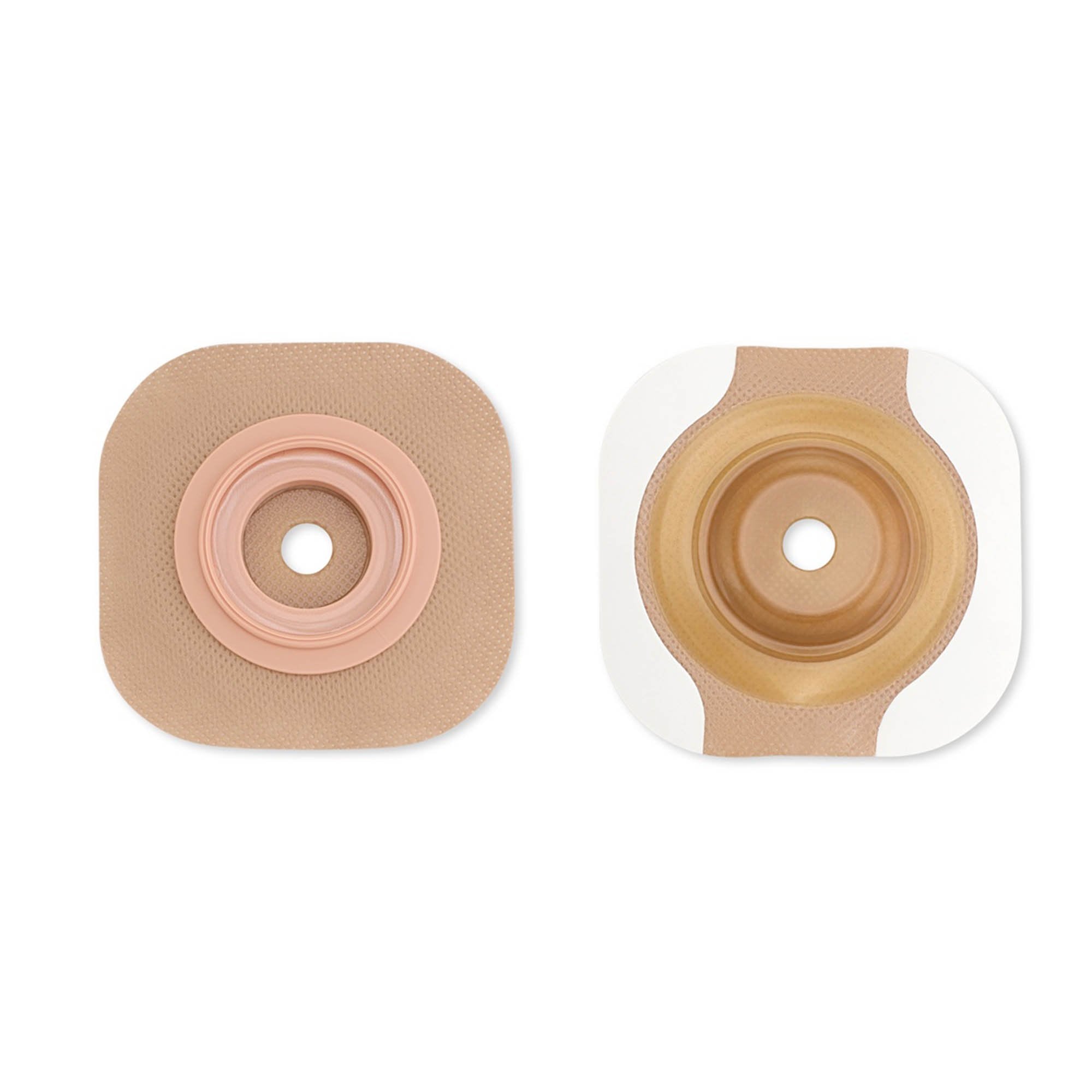 New Image CeraPlus Skin Barrier Pre-Cut Extended Wear-"Ostomy Barrier New Image CeraPlus Precut, Extended Wear Adhesive Tape Borders 57 mm Flange Red Code System 1-1/4 Inch Opening"
