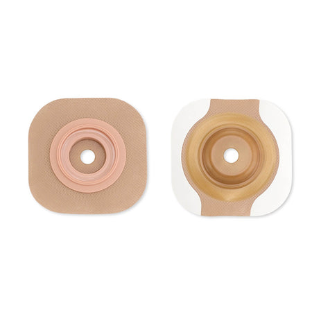 New Image CeraPlus Skin Barrier Pre-Cut Extended Wear-"Ostomy Barrier New Image CeraPlus Precut, Extended Wear Adhesive Tape Borders 57 mm Flange Red Code System 1-1/4 Inch Opening"