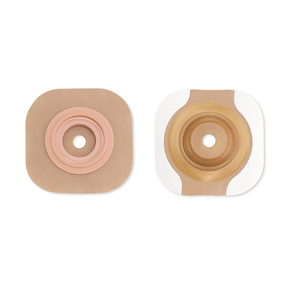New Image CeraPlus Skin Barrier Pre-Cut Extended Wear-"Ostomy Barrier New Image CeraPlus Precut, Extended Wear Adhesive Tape Borders 57 mm Flange Red Code System 1-1/4 Inch Opening"