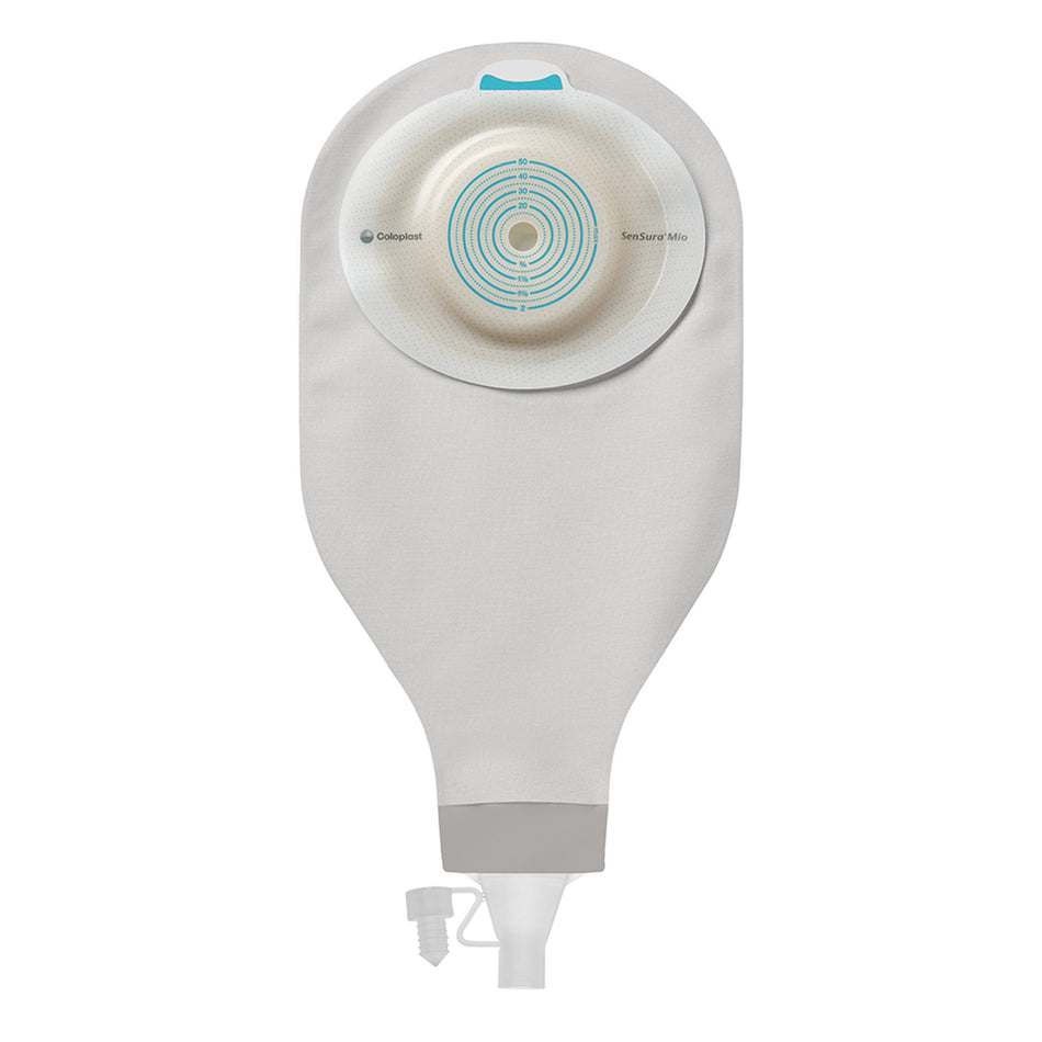 SenSura Mio High Output One-Piece Drainable Transparent Ostomy Pouch, 3/8 to 2 Inch Stoma-"Ostomy Pouch SenSura Mio High Output One-Piece System Convex, Trim to Fit 3/8 to 2 Inch Stoma Drainable"
