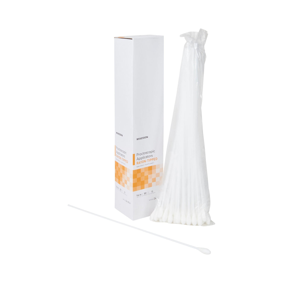 McKesson Proctoscopic Swabstick, 16 Inch - Clinical Laboratory>Specimen Collection>Specimen Collection Devices - McKesson...
