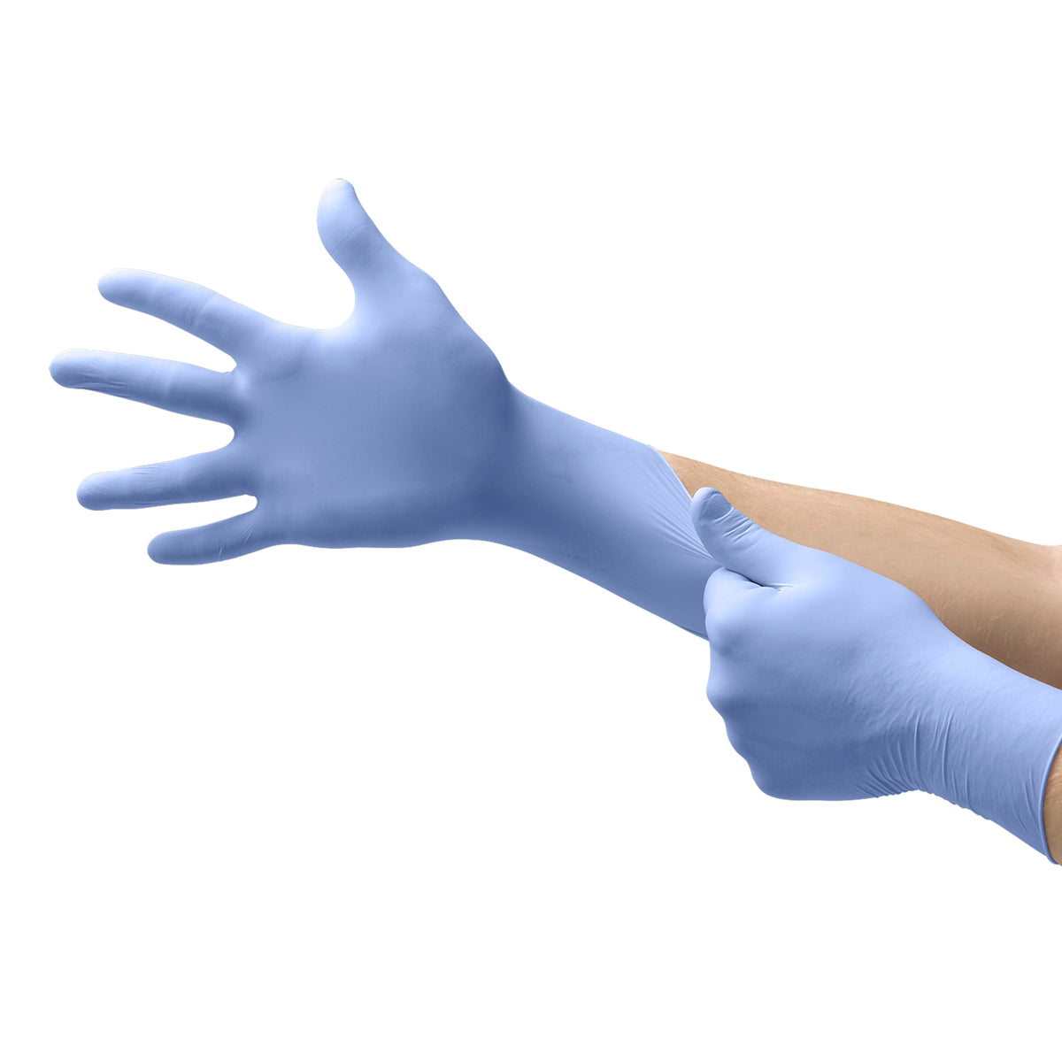 FreeForm SE Nitrile Exam Glove, Medium, Blue-Exam Glove FreeForm SE Medium NonSterile Nitrile Standard Cuff Length Textured Fingertips Blue Not Rated