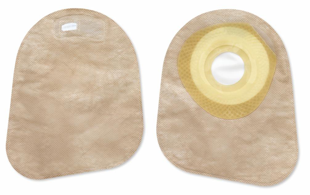 Premier One-Piece Closed End Transparent Colostomy Pouch, 7 Inch Length, 5/8 to 2-1/8 Inch Stoma-"Ostomy Pouch Premier One-Piece System 7 Inch Length Flat, Trim To Fit 5/8 to 2-1/8 Inch Stoma Closed End"
