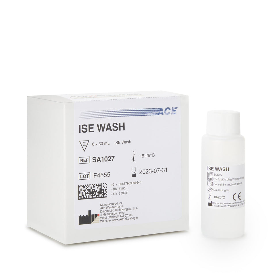 ACE ISE CAL A ISE Wash Solution for use with Ion Selective Electrode (ISE) Systems-ISE Wash Solution ACE ISE CAL A 30 mL