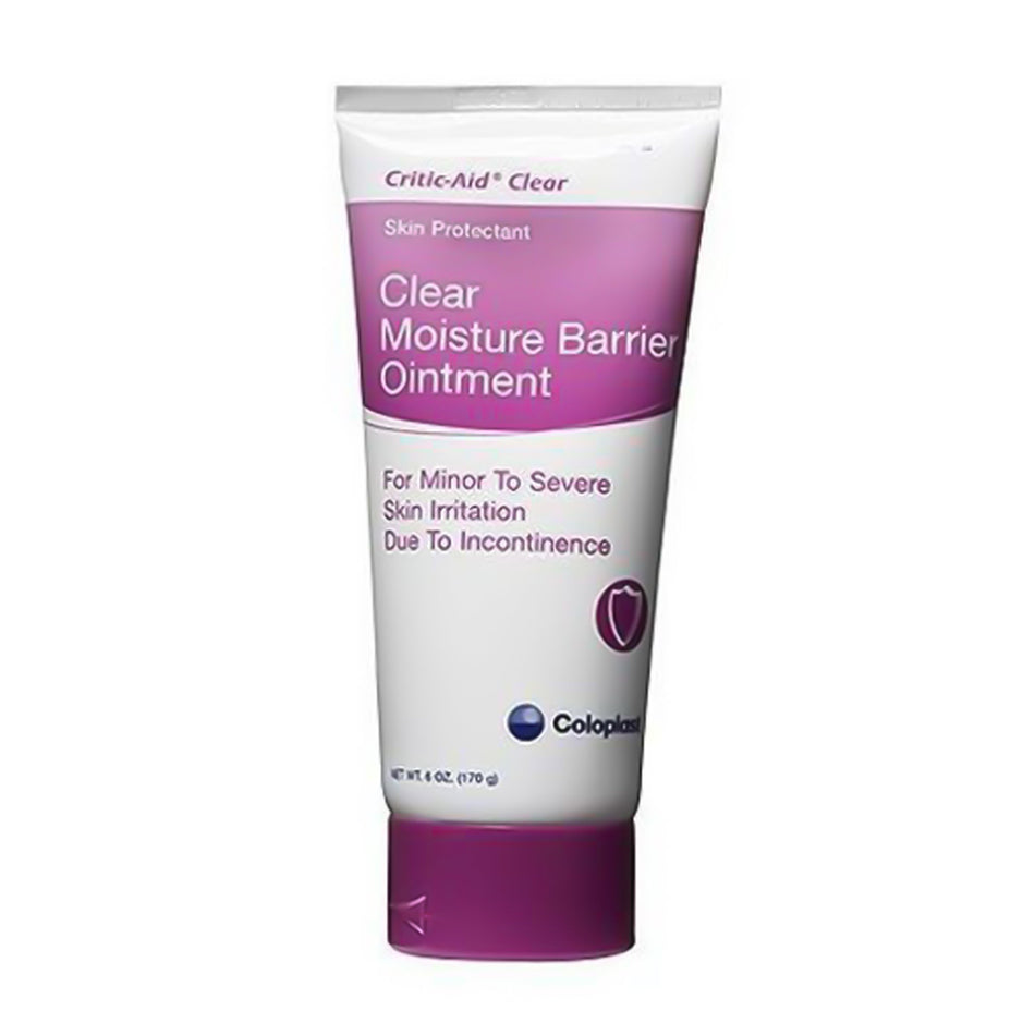Coloplast Critic-Aid Clear Skin Protectant-Skin Protectant with CMC Critic-Aid Clear 6 oz. Tube Scented Ointment CHG Compatible
