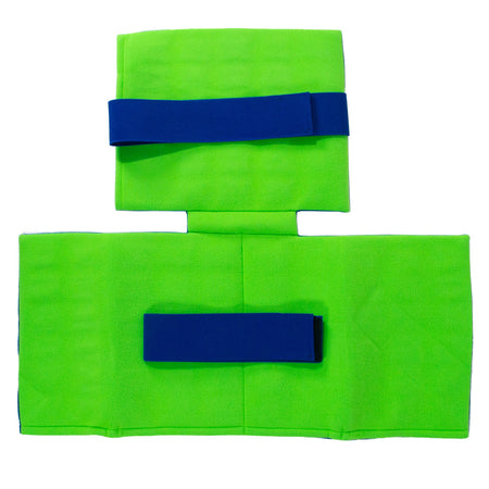 Polar Ice Cold Pack for Shoulder/Hip Wrap-Cold Pack with Wrap Polar Ice Hip / Shoulder One Size Fits Most 2 X 10 X 10 Inch Fleece / Water Reusable