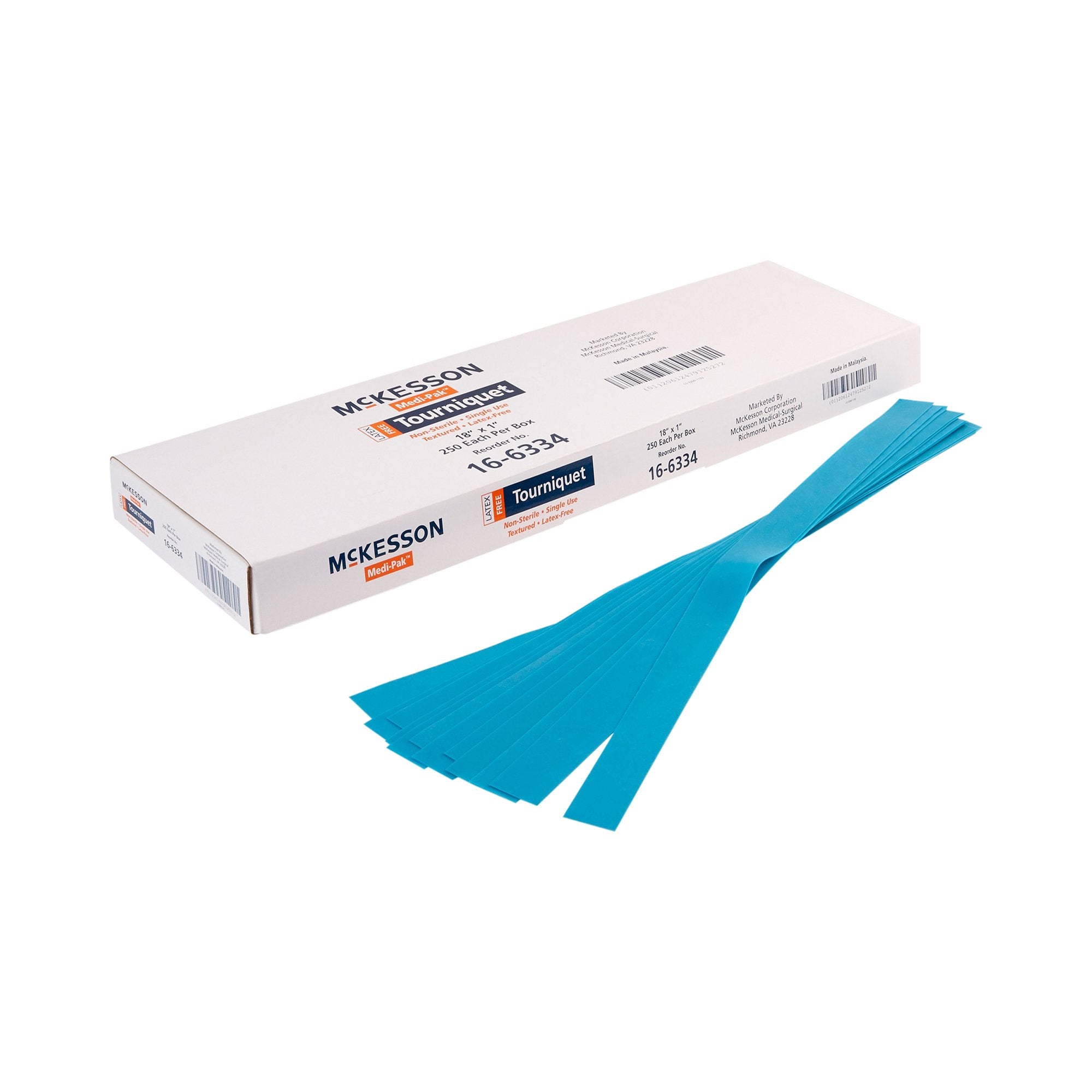 McKesson Tourniquet Band-McKesson Tourniquet Strap 18 Inch Length Polyisoprene