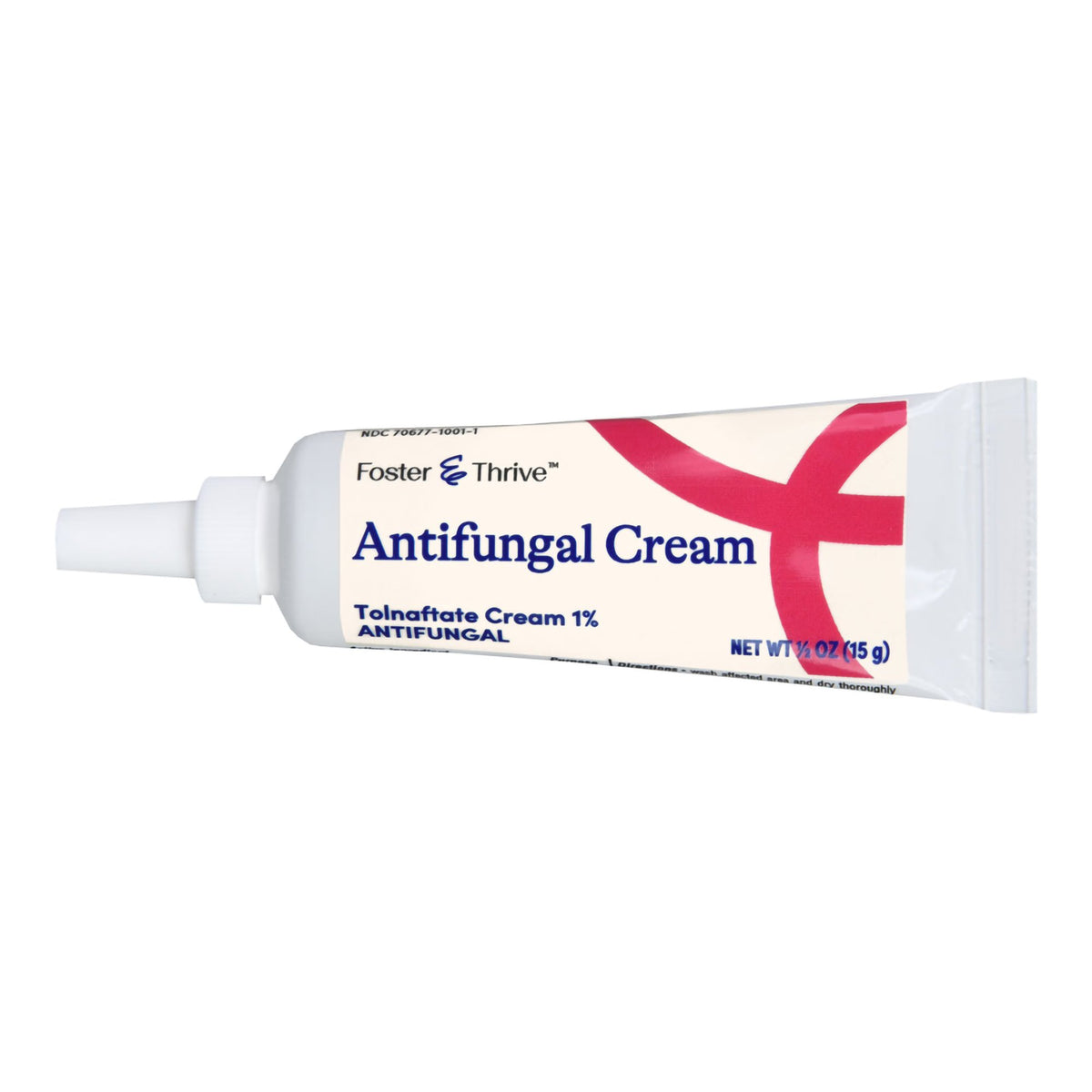 Foster & Thrive Antifungal Cream Tolnaftate 1%, 0.5-ounce tube-Antifungal Foster & Thrive 1% Strength Cream 0.5 oz. Tube