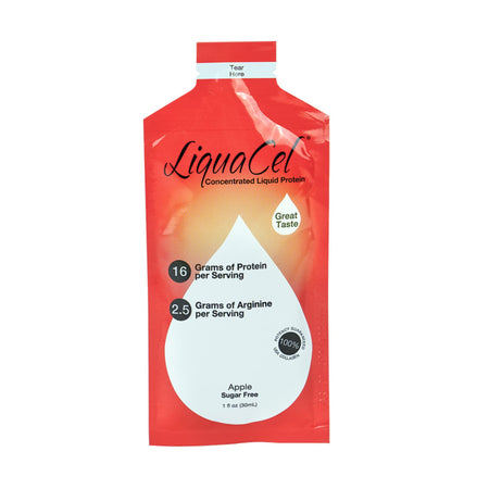 LiquaCel Apple Concentrated Liquid Protein-Oral Supplement LiquaCel Apple Flavor Liquid 1 oz. Individual Packet
