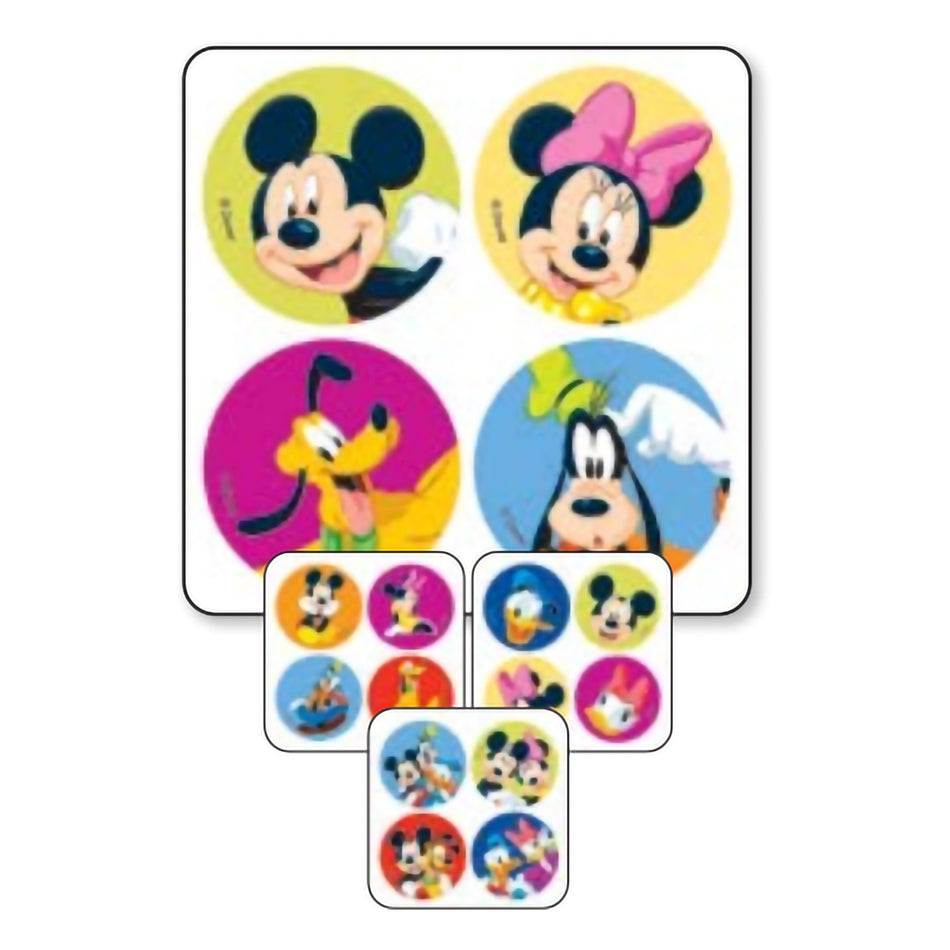 Medibadge Sticker-MiniBadges 300 per Pack Mickey and Friends Sticker 2-1/2 Inch