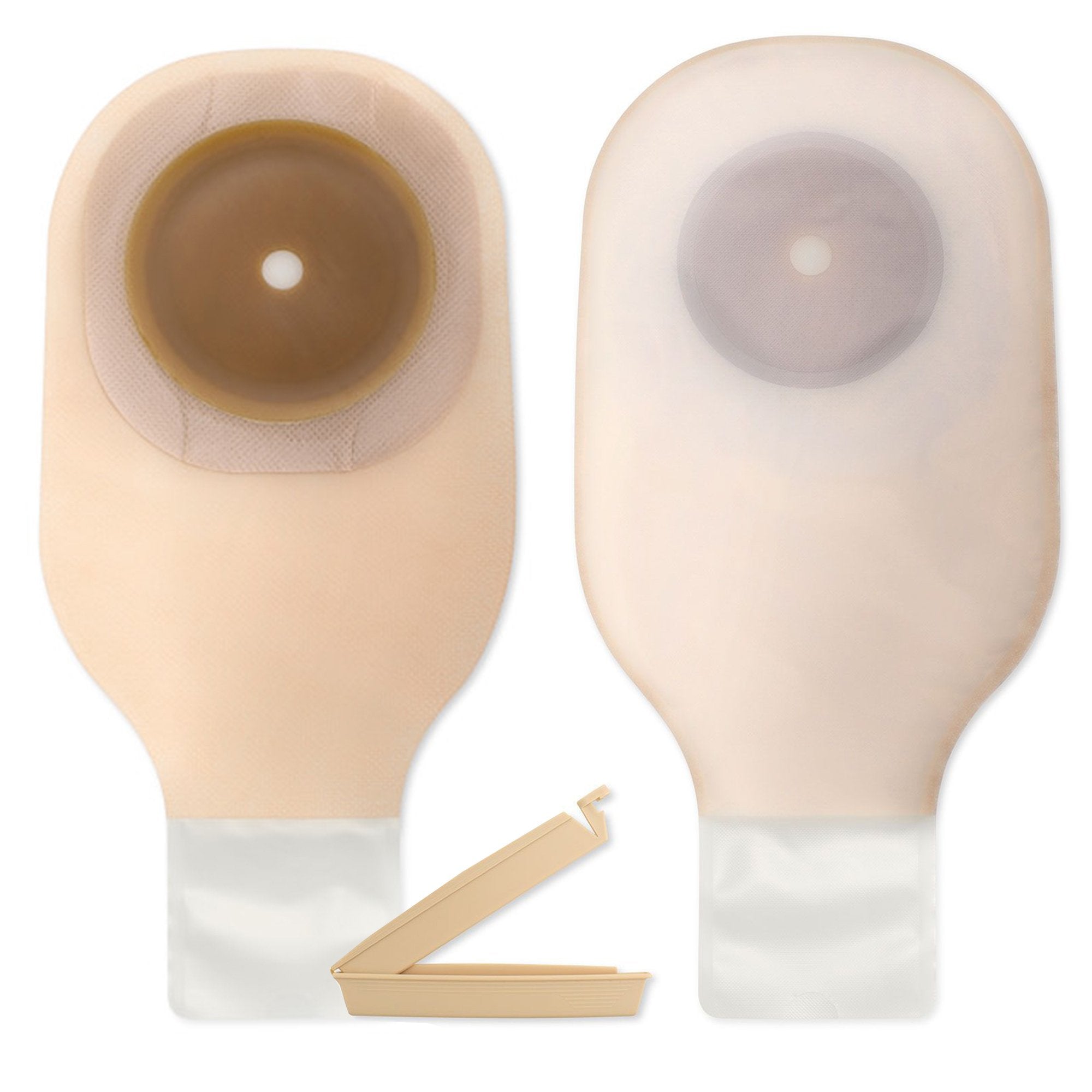 Premier Flextend One-Piece Drainable Ultra-Clear Ostomy Pouch, 12-Inch Length, 2 Inch Stoma-Ostomy Pouch Premier Flextend One-Piece System 12 Inch Length Trim To Fit 2-1/2 Inch Stoma Drainable