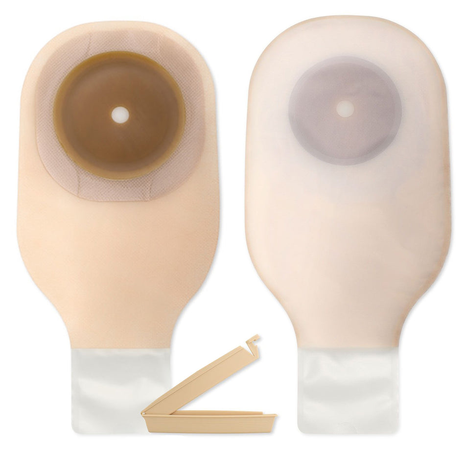 Premier Flextend One-Piece Drainable Ultra-Clear Ostomy Pouch, 12-Inch Length, 2 Inch Stoma-Ostomy Pouch Premier Flextend One-Piece System 12 Inch Length Trim To Fit 2-1/2 Inch Stoma Drainable