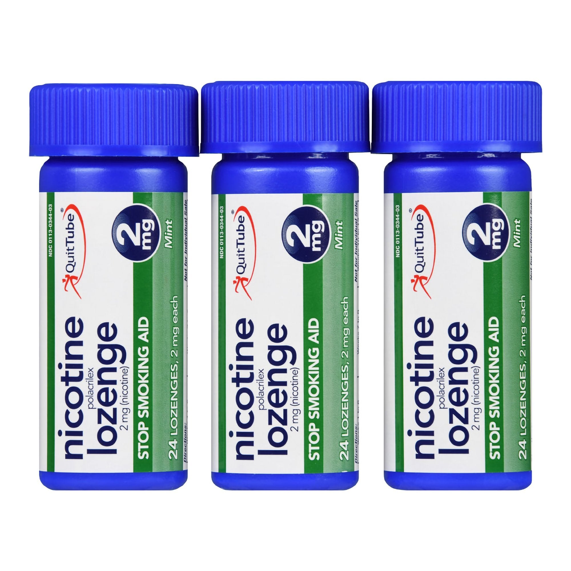 Foster & Thrive Nicotine Polacrilex Lozenges 2 mg (Nicotine) Mint-Stop Smoking Aid Foster & Thrive 2 mg Strength Lozenge