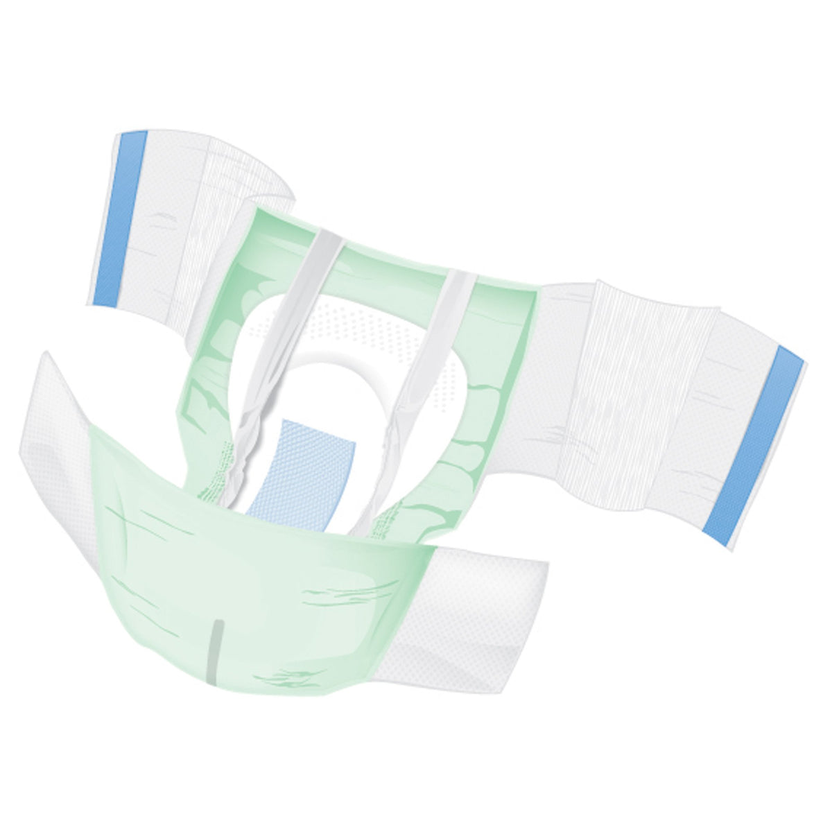 McKesson Ultra Plus Stretch Heavy Absorbency Incontinence Brief, Bariatric-Unisex Adult Incontinence Brief McKesson Ultra Plus Stretch 2X-Large / 3X-Large Disposable Heavy Absorbency