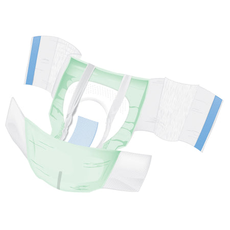 McKesson Ultra Plus Stretch Heavy Absorbency Incontinence Brief, Bariatric-Unisex Adult Incontinence Brief McKesson Ultra Plus Stretch 2X-Large / 3X-Large Disposable Heavy Absorbency