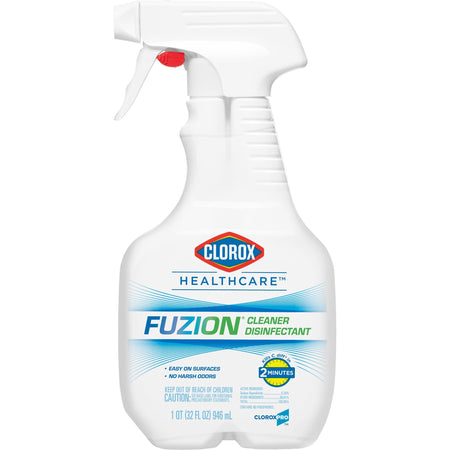 Clorox Healthcare® Fuzion™ Cleaner Disinfectant, 32-ounce Spray Bottle - Housekeeping>Cleaners and Disinfectants - The Clo...
