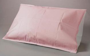 Fabri-Cel� Mauve Tissue / Polyethylene Pillowcase, 21 x 30 Inch-Pillowcase Fabri-Cel� Standard Mauve Disposable