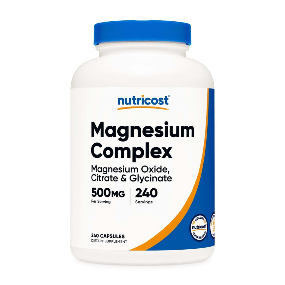 nutricost® 500 mg Magnesium Complex Extra Strength - Pharmaceuticals>Over the Counter>Nonprescription Vitamins and Mineral...