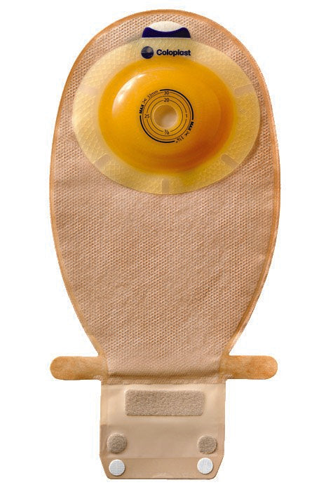 SenSura EasiClose One-Piece Drainable Transparent Filtered Ostomy Pouch, 11 Inch Length, 1-Inch Stoma-"Ostomy Pouch SenSura EasiClose One-Piece System 11-1/2 Inch Length, Maxi Flat, Pre-Cut 1 Inch Stoma Drainable"