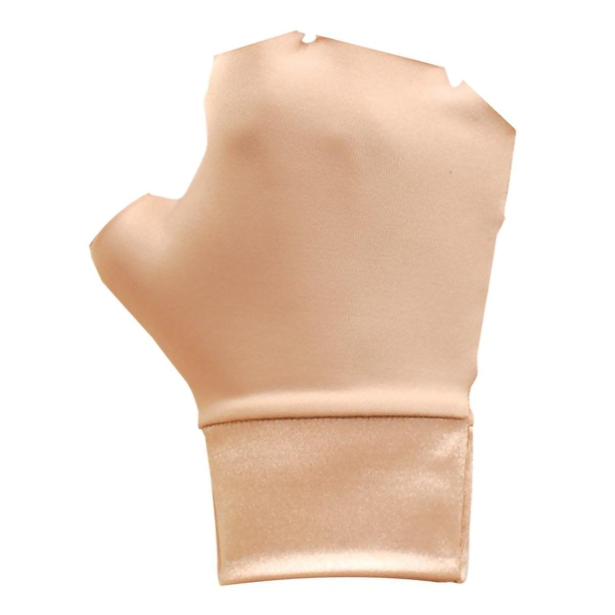 Occumitts Nylon / Spandex Wrist Length Support Glove, Small-Support Glove Original Occumitts Fingerless Small Wrist Length Hand Specific Pair Nylon / Spandex