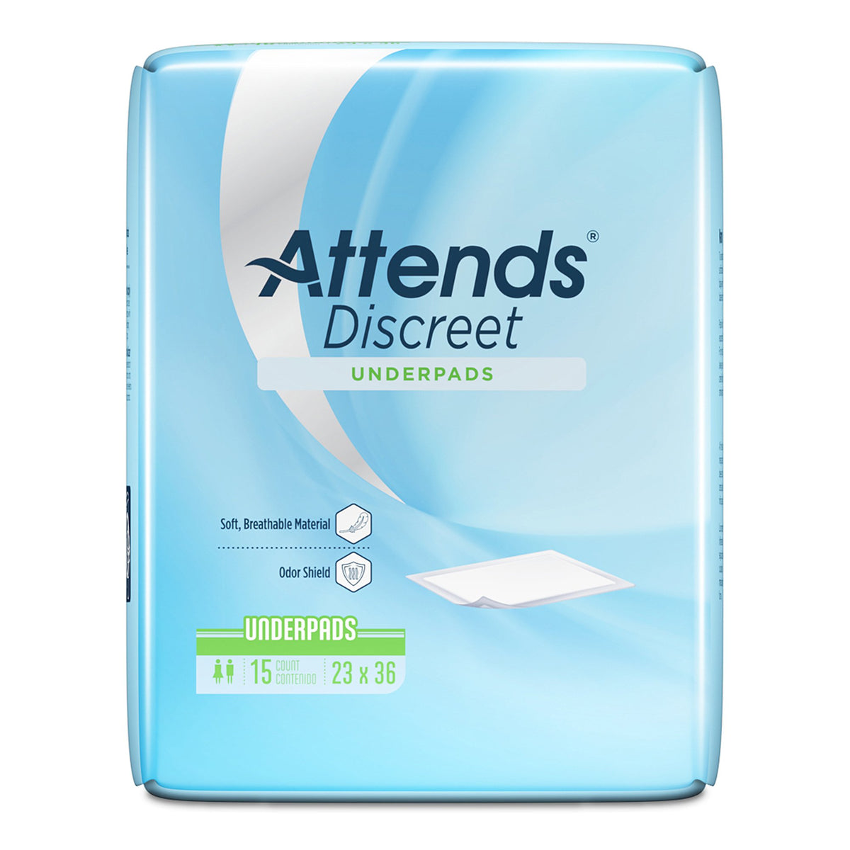 Attends® Care Dri-Sorb® Underpads, 23 x 36 Inches - Incontinence>Underpads - Attends Healthcare Products