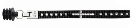 CaneMates Fashion Strap Jet/Crystal (Each)