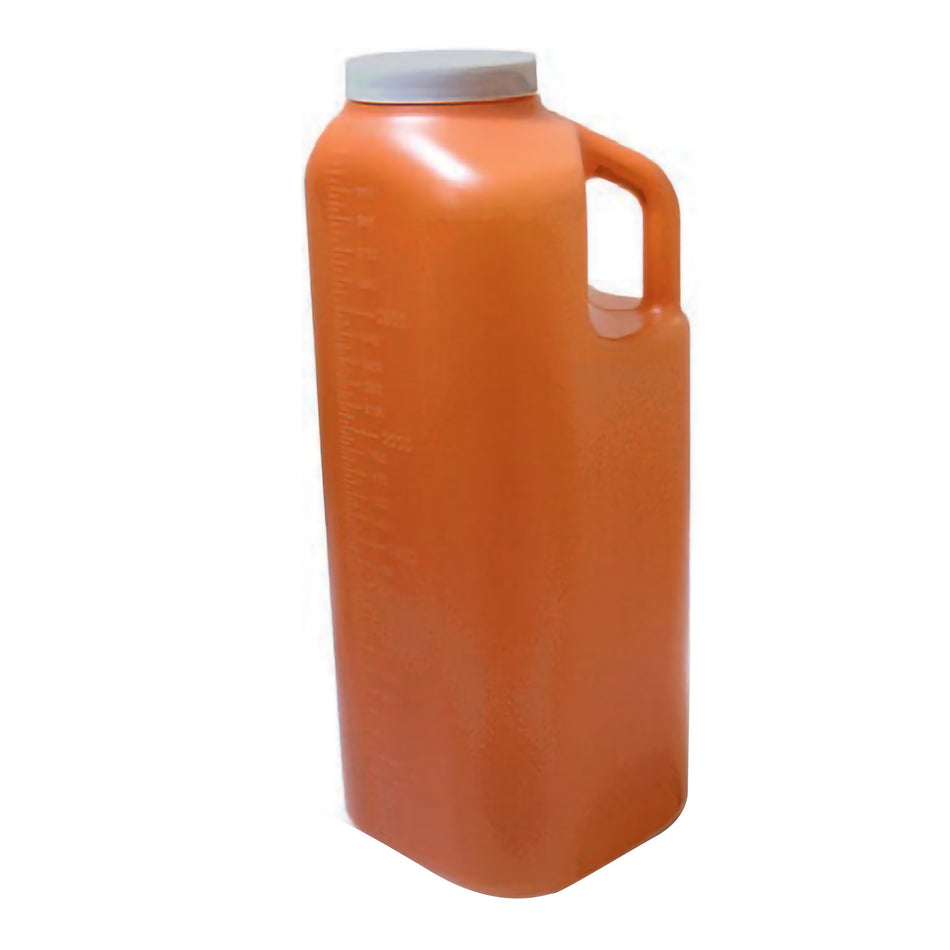 OakRidge 24-Hour Urine Specimen Collection Container, 3,000 mL-"24 Hour Urine Specimen Collection Container 4-1/2 X 6-5/16 X 9-5/8 Inch 3,000 mL (101 oz.) Screw Cap Unprinted NonSterile"