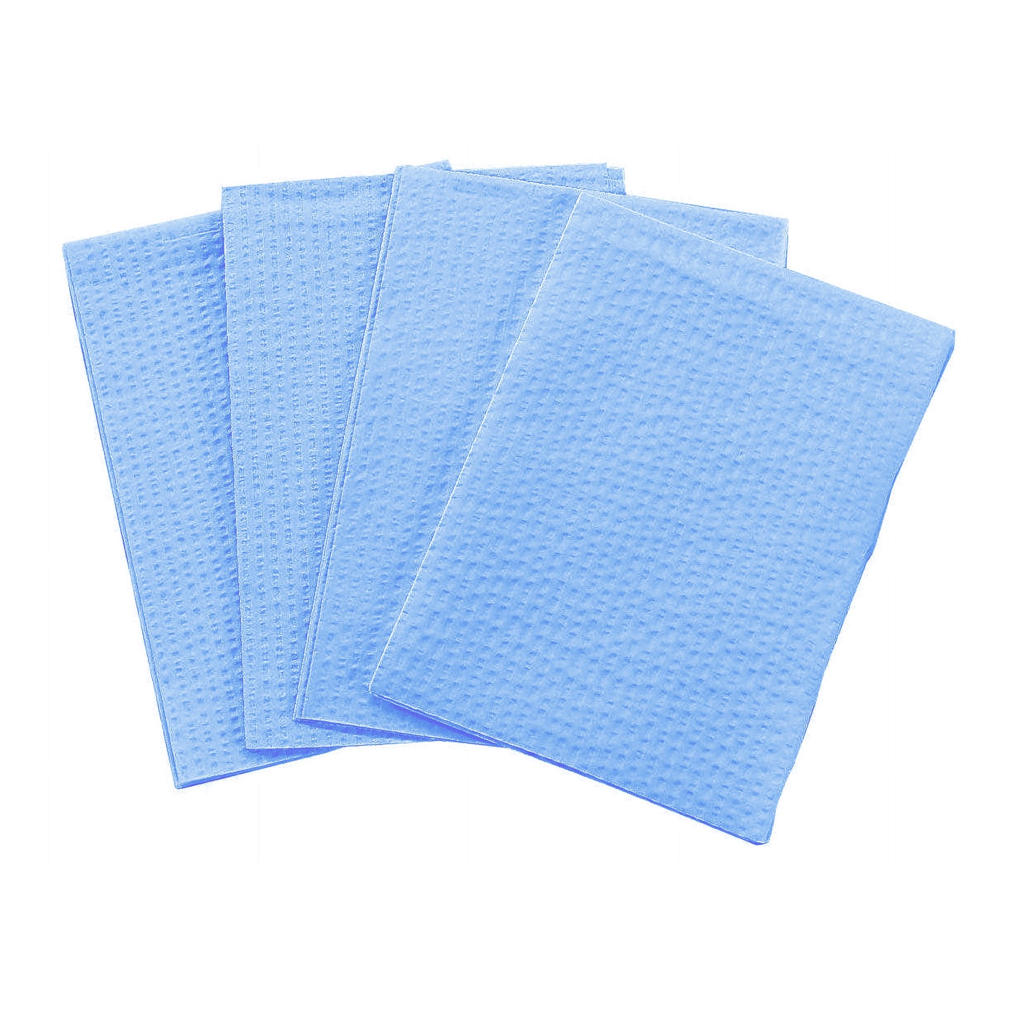 Tidi Choice Blue Procedure Towel, 17 x 18 Inch-Procedure Towel Tidi Choice 17 W X 18 L Inch Blue NonSterile