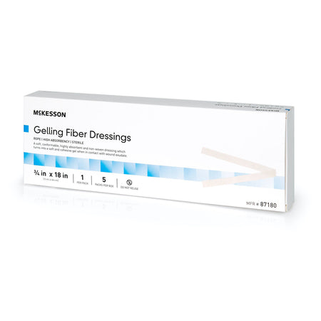 McKesson Gelling Fiber Wound Dressing, 3/4 x 18 Inch - Wound Care>Advanced Wound Care>Cellulose Dressings - McKesson Brand