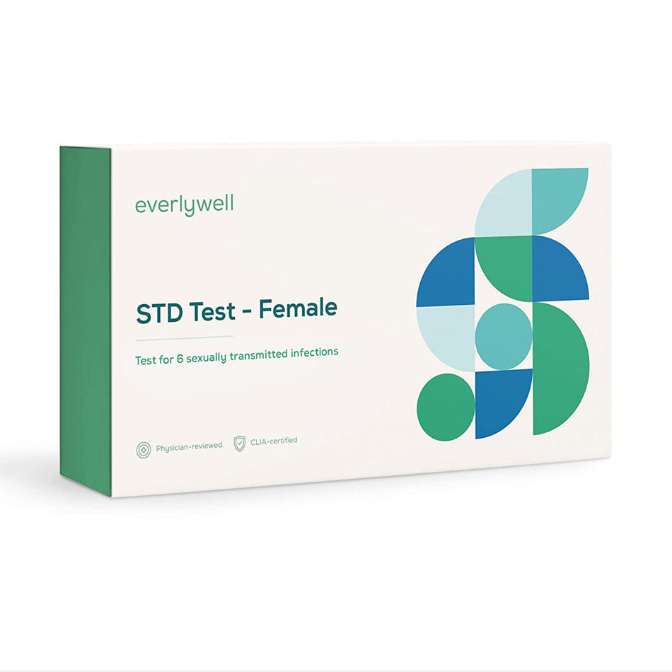 Everlywell Sexually Transmitted Diseases Test for Women-Specimen Collection and Transport Kit Everlywell Collection Tube / Collection Card Sterile