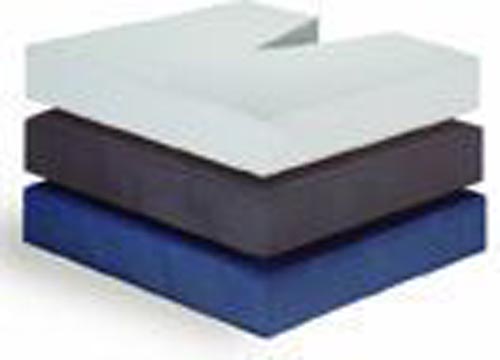 Coccyx Cushion Foam 18 x16 x3 Navy