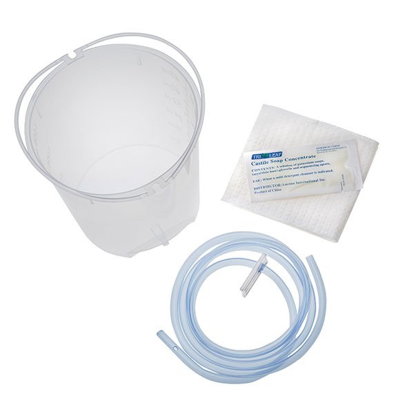 Amsino International Enema Bucket Set-Enema Bucket Set AMSure NonSterile 1500 mL