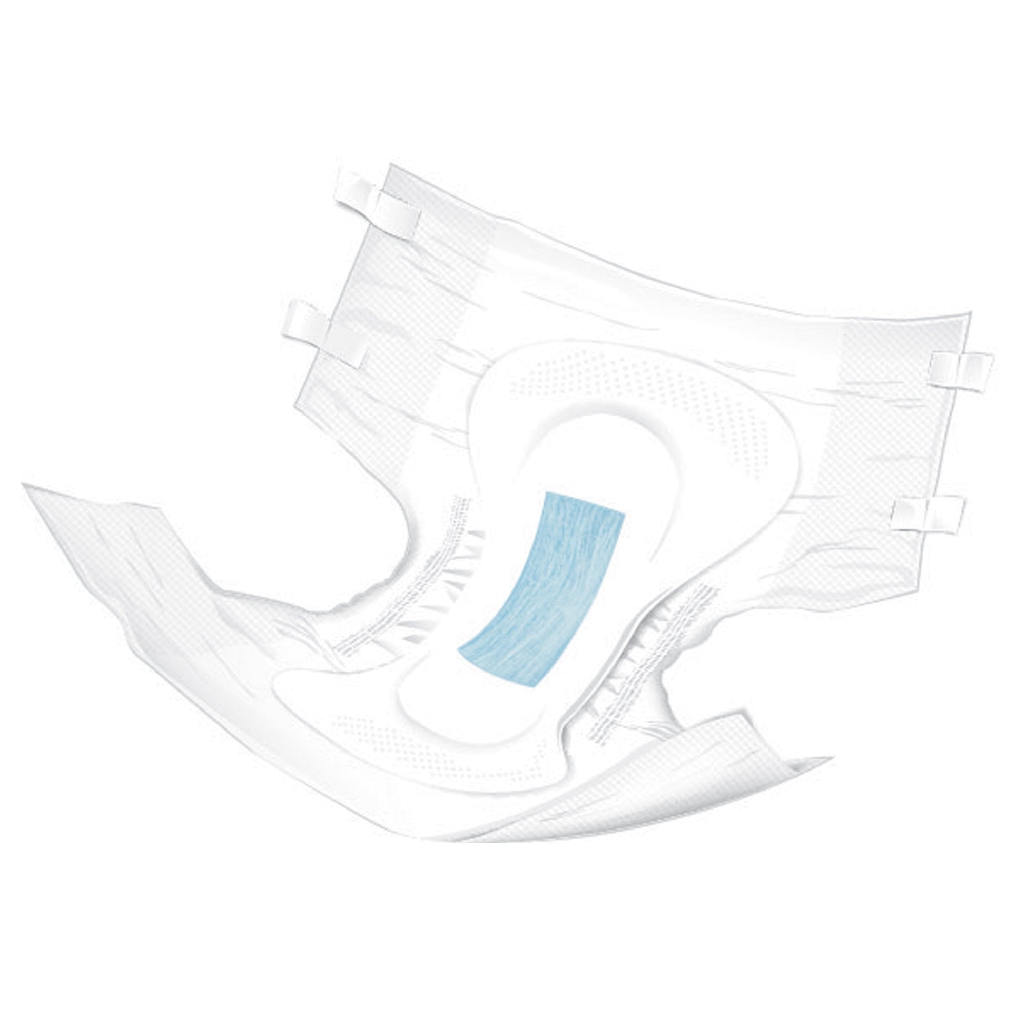 McKesson Classic Light Absorbency Incontinence Brief, Medium-Unisex Adult Incontinence Brief McKesson Classic Medium Disposable Light Absorbency