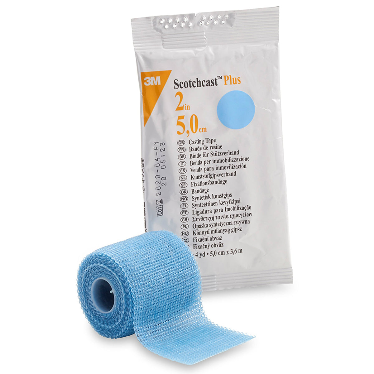 3M™ Scotchcast™ Plus Light Blue Cast Tape, 2 Inch x 4 Yard - Orthopedic>Casting>Cast and Splint Materials - Solventum Corp...