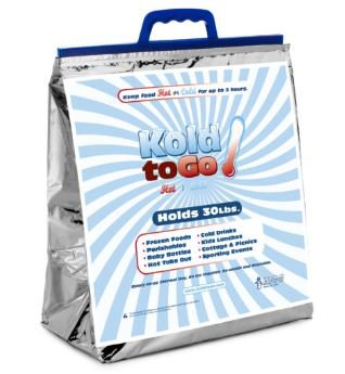 Kold-To-Go® Cooler Bag - Housekeeping>Bags>Reclosable Bags - Coldkeepers LLC