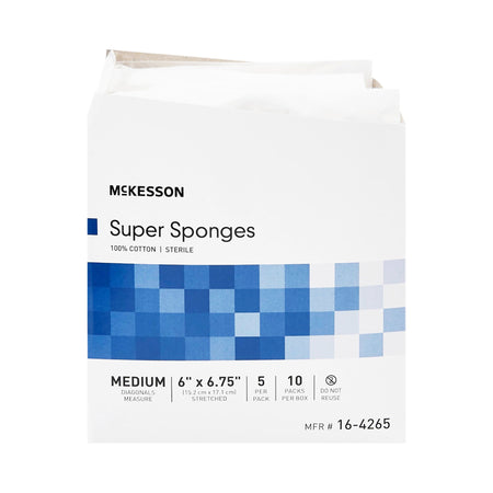 McKesson Sterile Fluff Dressing, 6 x 6-3/4 Inch - Wound Care>General Wound Care>General Purpose Dressings>Gauze Dressings...