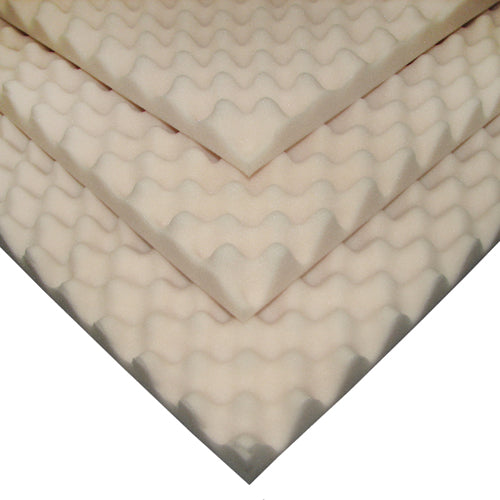 Square Eggcrate Bed Pad 2 x33 x72 - Eggcrate Bed Pads - CompleteMedical