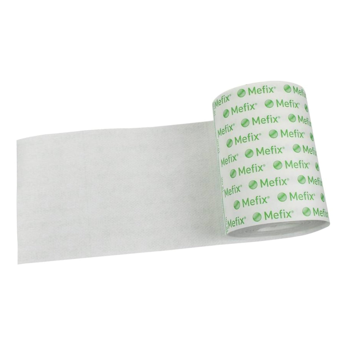 Mefix Dressing Retention Tape with Liner, 6 Inch x 11 Yard, White-Perforated Dressing Retention Tape with Liner Mefix White 6 Inch X 11 Yard Nonwoven Spunlace Polyester NonSterile